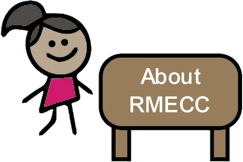 RMECC about sign with kid icon