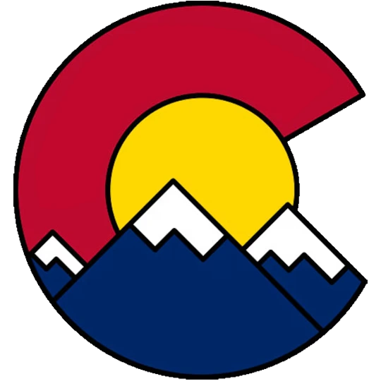icon - Colorado flag with mountains