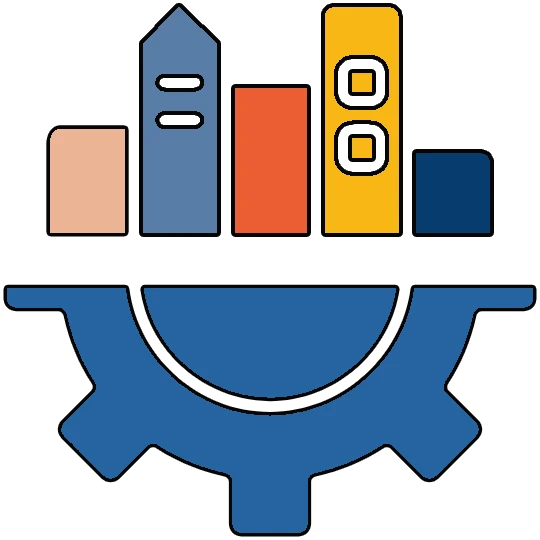 Systems building icon